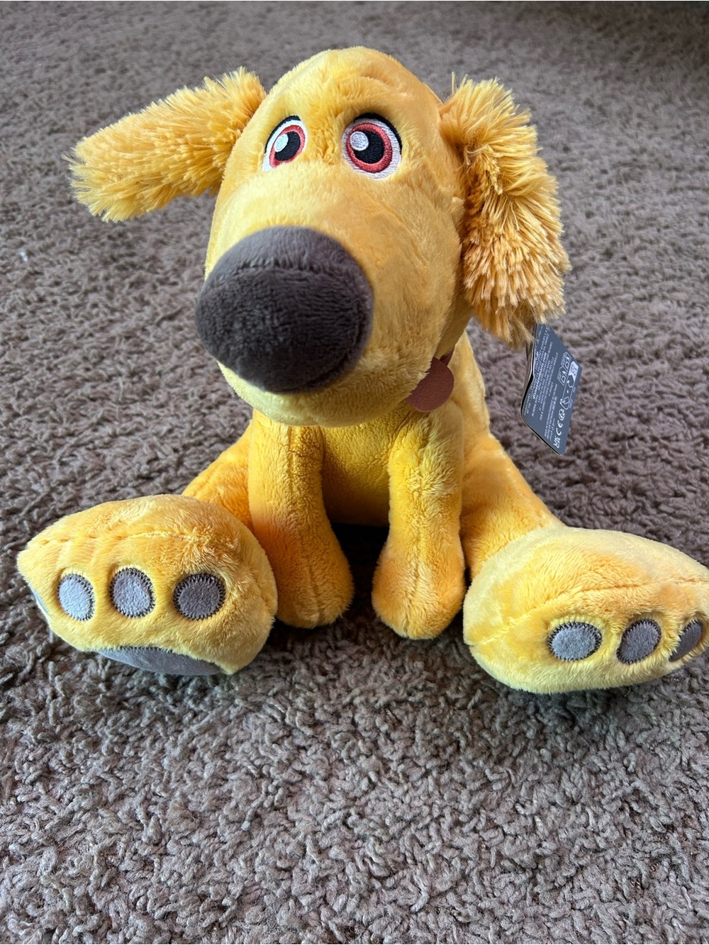 Disney Pixar Dug from Up Medium Plushie NWT